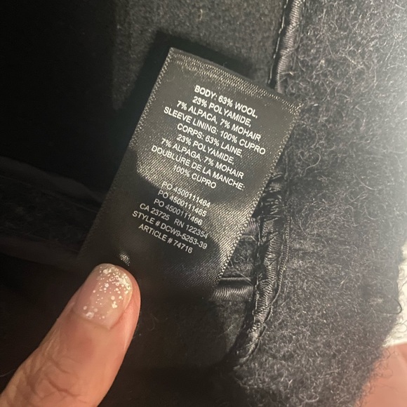 Babaton Oversized Wool Teddy Coat - Picture 10 of 14